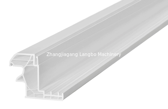 พลาสติก PVC มุมลูกปัดโปรไฟล์ Extrusion Line ฉนวนกันความร้อนด้วย Touch Screen