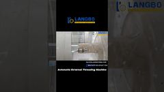 เครื่องทำเกลียวนอกสำหรับท่อพลาสติก – การตัดเกลียวอย่างแม่นยำ #เครื่องทำเกลียว #เครื่องจักรพลาสติก