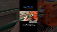 สายการผลิตท่อ PPR ความเร็วสูงสำหรับงานประปา #ท่อppr#การอัดรีดท่อ