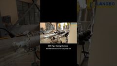 สายการผลิตท่อ PPR สามชั้น ขนาด 20-63 มม. ทำงานได้อย่างสมบูรณ์แบบในโรงงาน